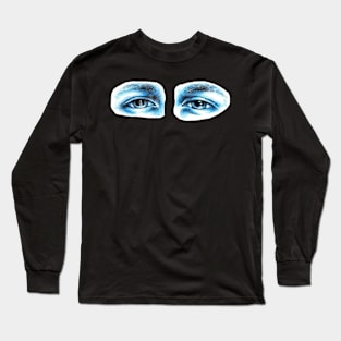 blue eyes Long Sleeve T-Shirt